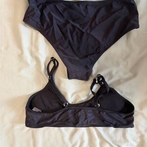 Black Two-Piece Bikini Set
